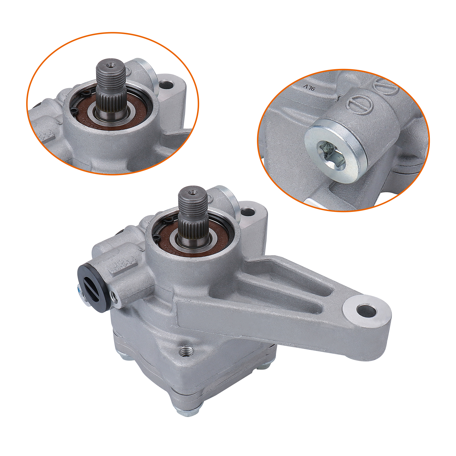 US 74.88 Power Steering Pump for 20062008 Honda Pilot 3.5L V6, 20052008 Acura TL 3.2L V6