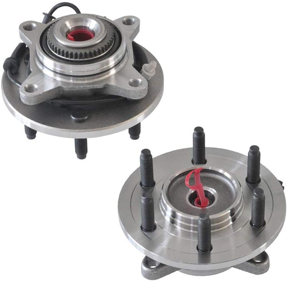 515046 Front Wheel Hub Bearing Assembly Compatible with 2004 2005 F150 4WD 6 Lugs W/ABS 