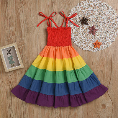 Rainbow Tie Dress