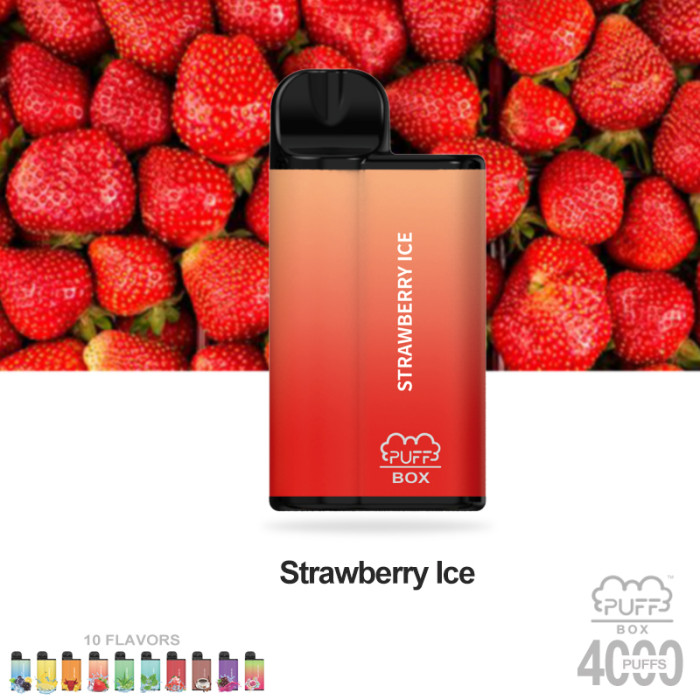 Puff Box Strawberry Ice
