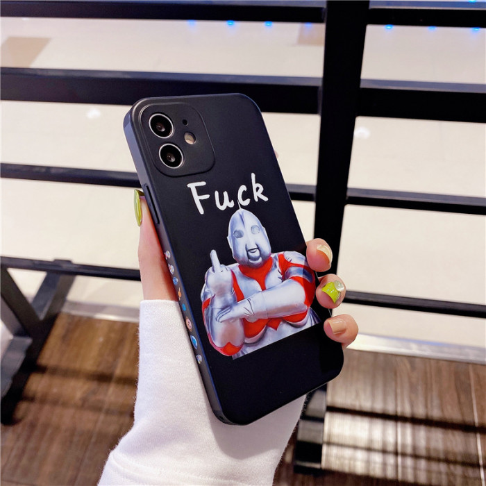 【搞怪奧特曼手機殼】iphone 潮牌搞怪奧特曼手機殼適用蘋果 防摔軟套