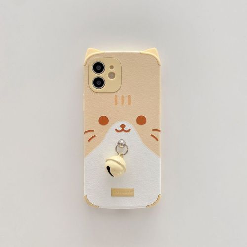 【貓咪鈴鐺防摔殼】卡通貓咪鈴鐺iPhone系列手機殼，超可愛！ 