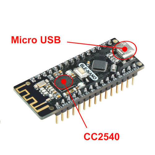 BLE-Nano for Arduino Nano V3.0 Mirco USB Board Integrate CC2540 BLE Wireless Module ATmega328P Micro-Controller Board