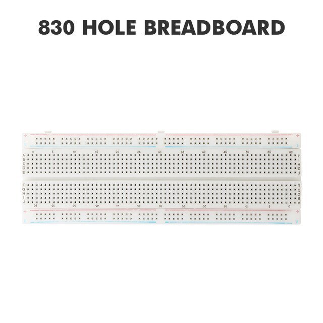 170/400/830 Tie Points PCB Breadboard MB-102 Circuit Board  Hole Board Experiment Board