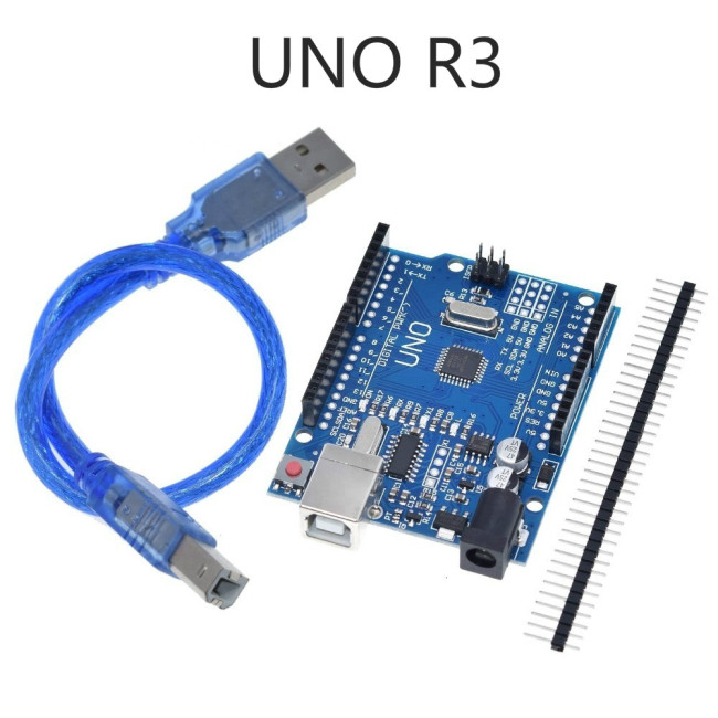 1pcs/lot High Quality UNO R3 MEGA328P CH340G for Arduino Compatible With USB CABLE
