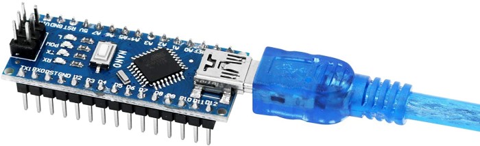 Nano V3.0, Nano Board ATmega328P 5V 16M Micro-Controller Board Compatible with Arduino IDE (Nano x 3 with USB Cable)