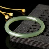 White and green thin bracelet elegant princess jewelry 52-62MM