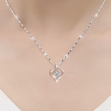 Female niche instagram trend net red simple collarbone chain pendant Valentine's Day gift for girlfriend