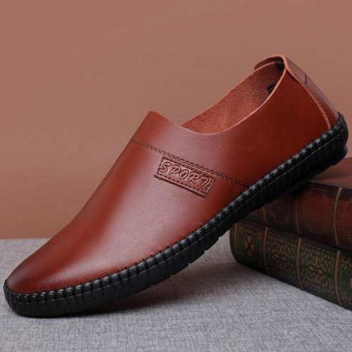 Men's  Pure Color Comfy Soft Sole Slip On Casual Loafers