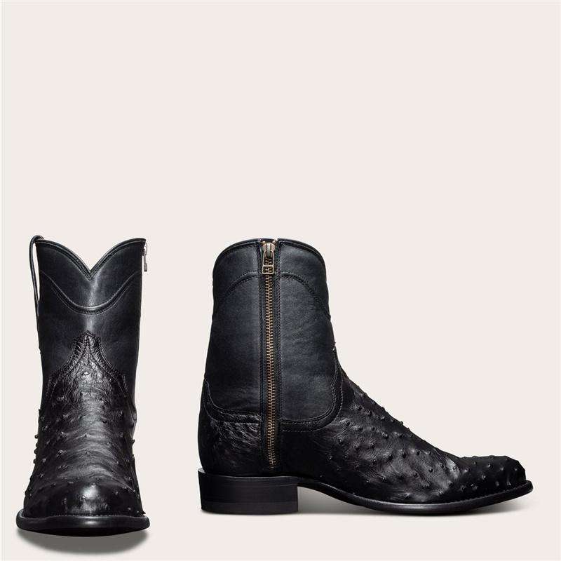 cowboy boots with zipper on the side