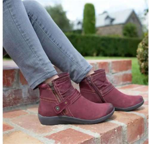 Round Toe Casual Women's Boots