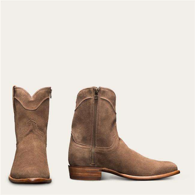 Men's Vintage Round Toe Suede Boots
