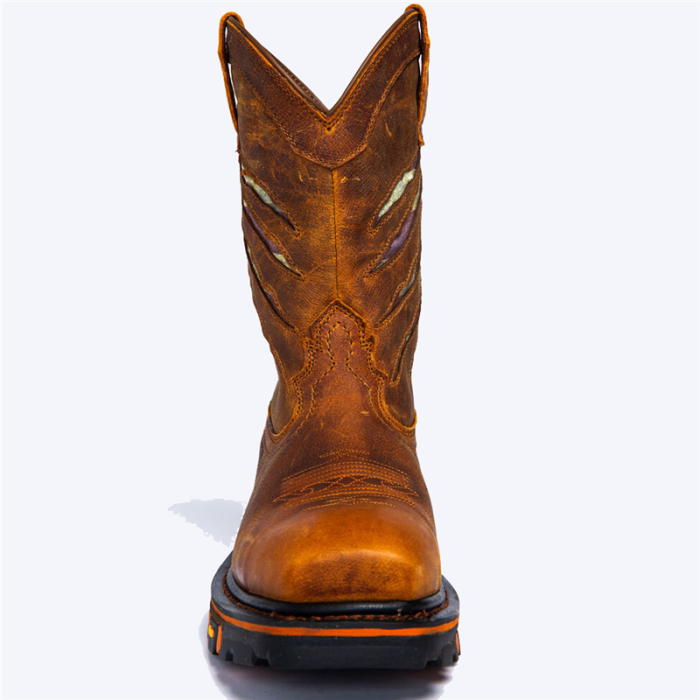 Men's Flag Western Work Boots - Nano Composite Toe
