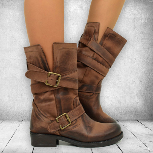 Woman Winter Vintage New Pattern Short Boots