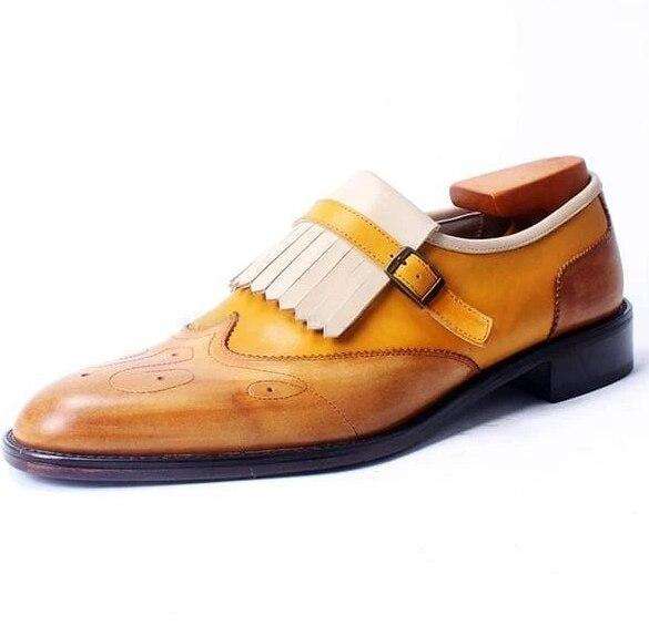 Men Basic Business Buckle Dress Shoes