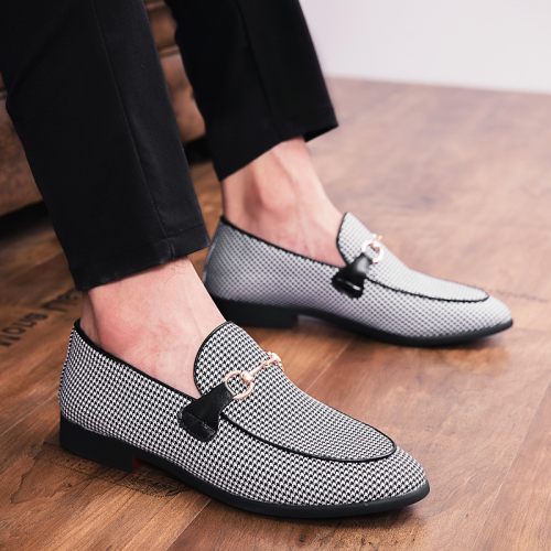 Flat Slip-On Dress Loafers