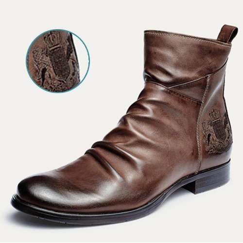 Men'S Handmade Leather Boots