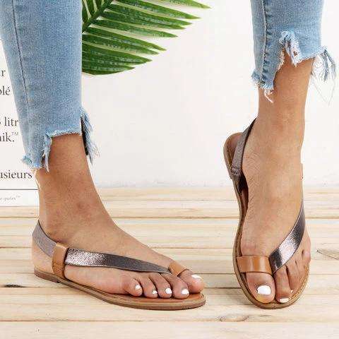 Roman Flat Heel Daily Sandals