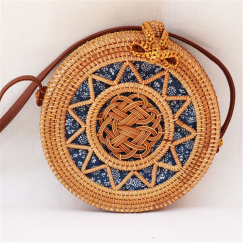 Ethnic Handmade Women’s Straw Shoulder Bag