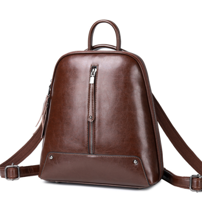 Lokeeda Bag: 2020 New And Personal Woman Leather Backpack