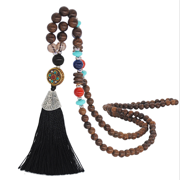 Necklaces - Ethnic Style Long Tassel Necklaces