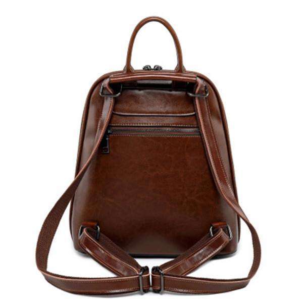 Casual  Cowhide Backpack Original Multi-functional Shoulder Bag