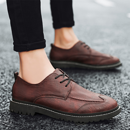 New Low-cut Retro Martin Leather Shoes