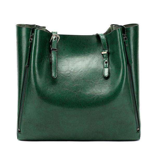 2019 New Stay Women Casual Shopping Multifunction Handbag Solid Shoulder Bag