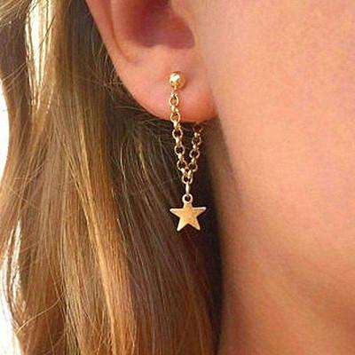 Minimalist Star Earring