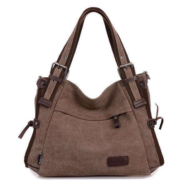 Canvas Casual Shoulder Bag Crossbody Bag Travel Handbag