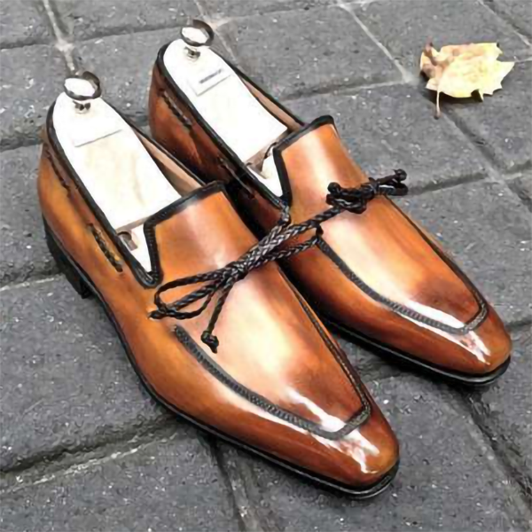 Men's Formal Business Fashion Color Polishing Shoes