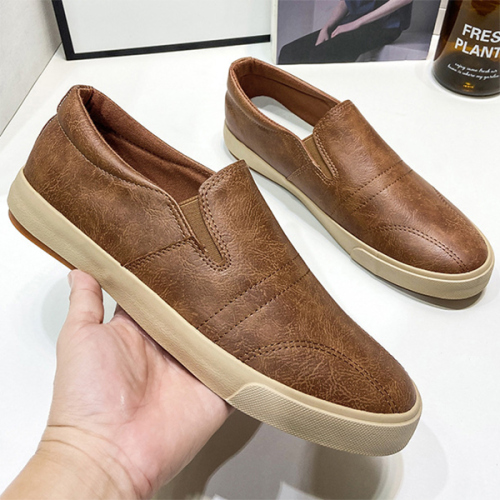 Flat Casual Low-top  Leather Shoes