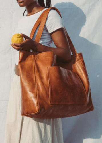 Women Vintage Weekender Bag Soft PU Leather Campus Bag Oversized Shoulder Bag Handbag Tote