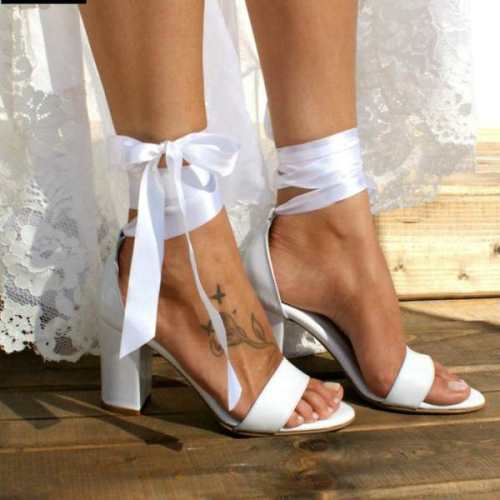 Womens Fashion Ankle Strap High Heel Sandals