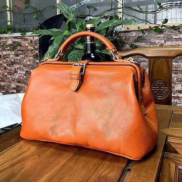 Orange Vintage Wowen Bag
