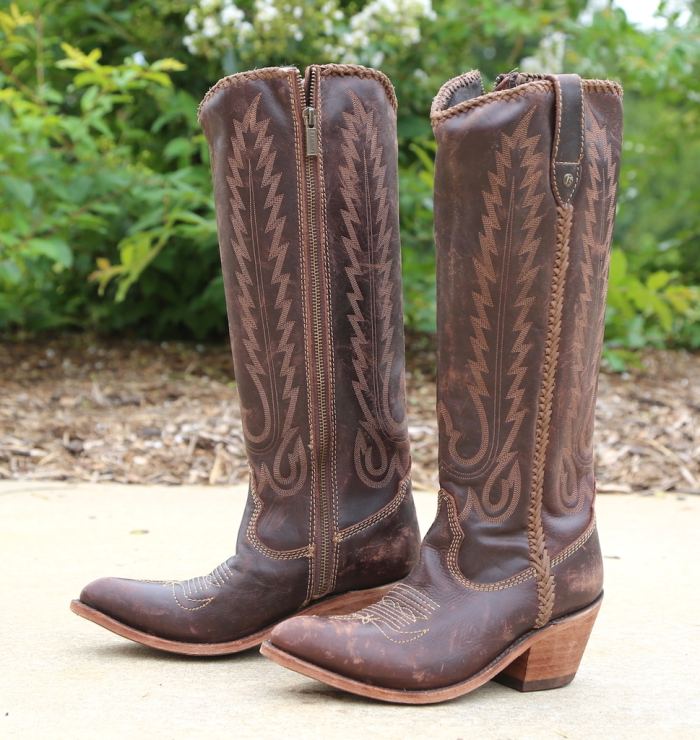 Women Cowgirl Pattern Boots