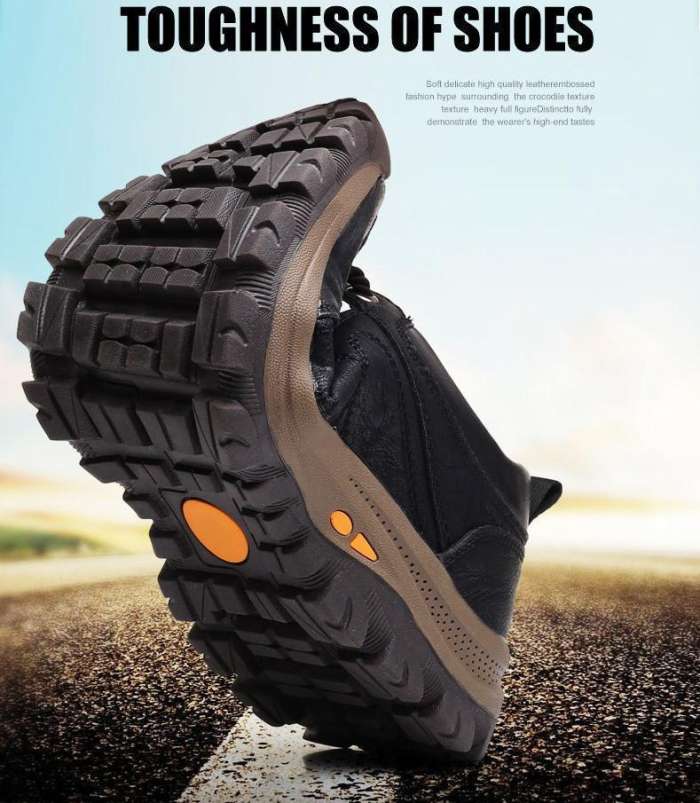 🎄The best gift right now~🎄Non-slip outdoor hiking shoes men's platform sports shoes tooling shoes(Buy 3+ Get 10%OFF🔥🔥🔥)