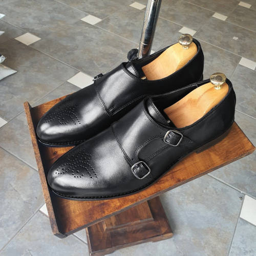Bojo Giotto Black&Brown Leather Loafer