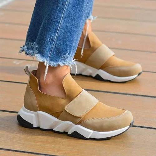 Women Comfy Velcro Sneakers