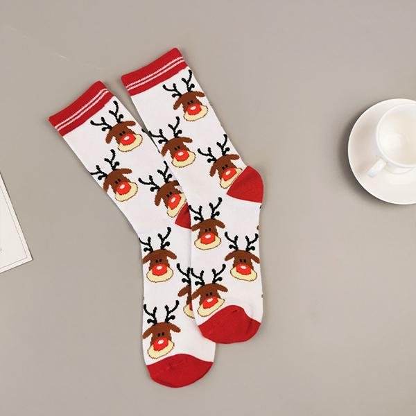 Christmas Print Socks