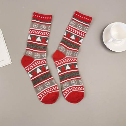 Christmas Print Socks