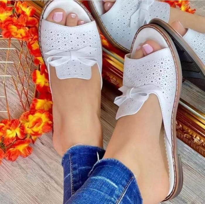 Women Summer Peop Toe Sandals