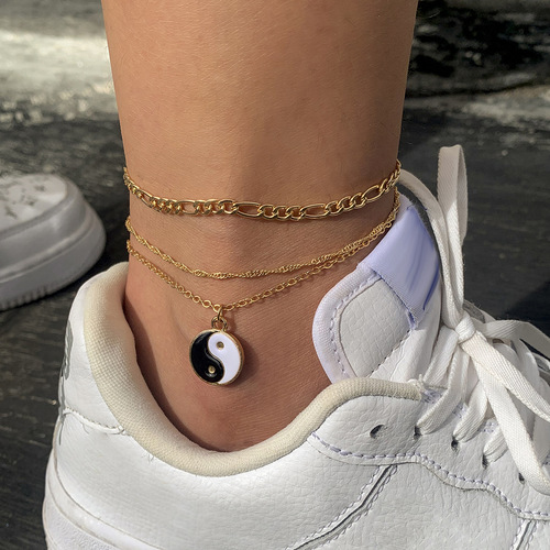 Fashion Personality Metal Chain Anklet