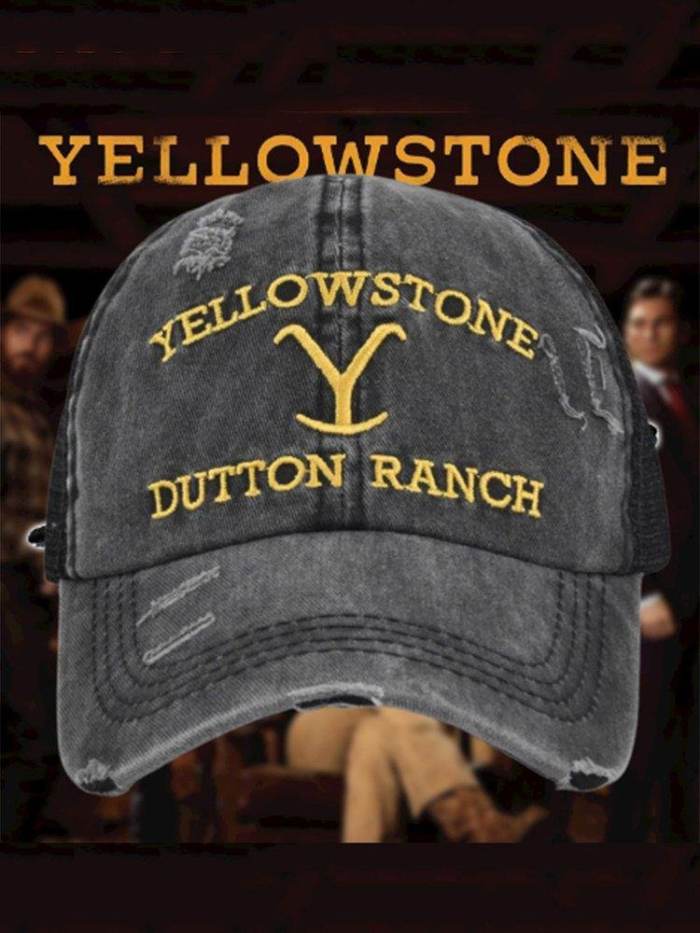 Yellowstone Baseball Cap Outdoor Net Hat