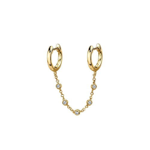 Fashion Round Chain Earrings