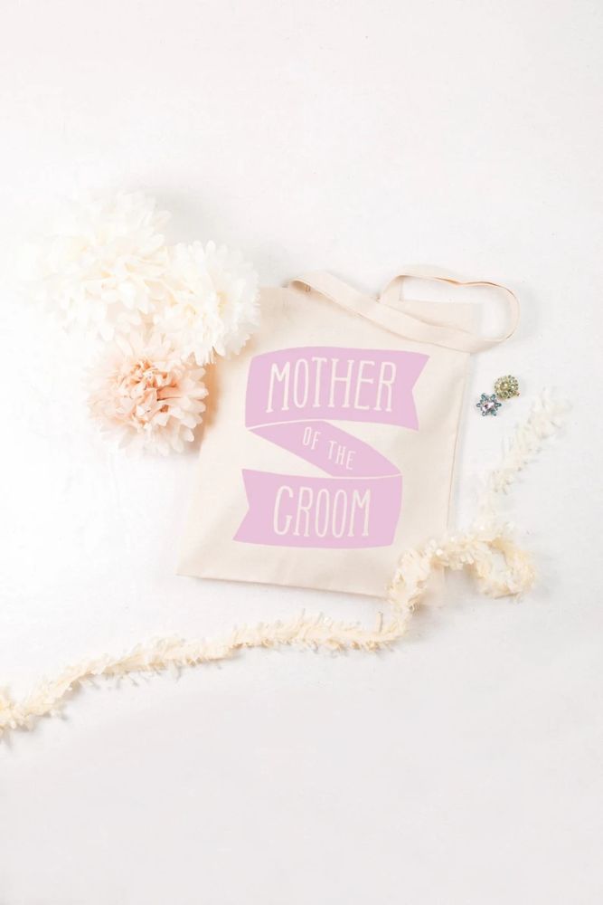 Mother Tote Bag - Mother of the Groom Bag - Wedding Tote Bag - Gift Bag for Mum - Mother of the Groom Tote Bag - bachelorette party