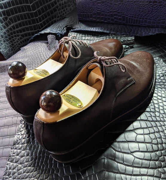 New Vass Derby - Brown Calf, Handmade Men’s Leather Shoes