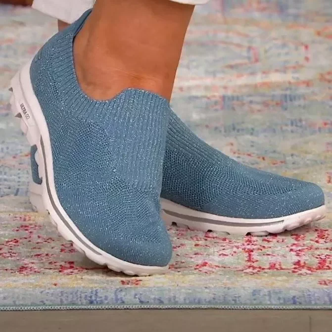 🔥Clearance Sale -Women's Breathable Slip-On Orthopedic Diabetic Walking Shoes
