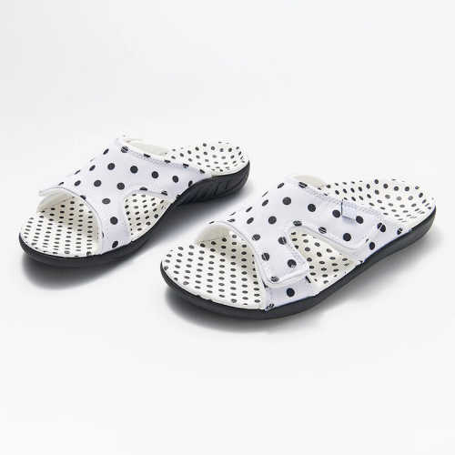 Fashionable Polka Dot Adjustable Sandals