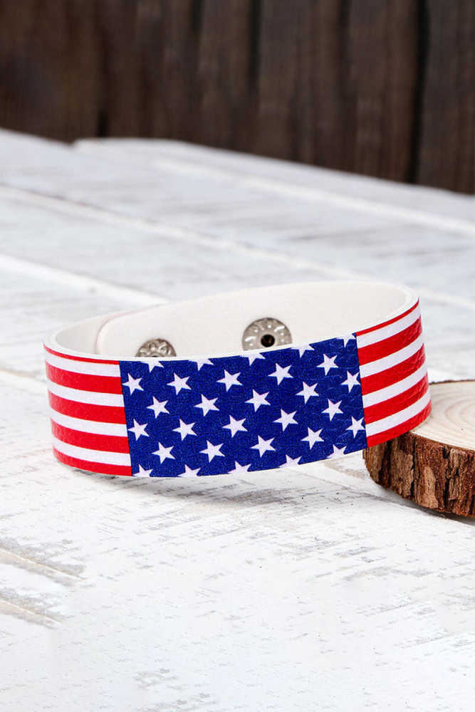 USA Flag Bracelets